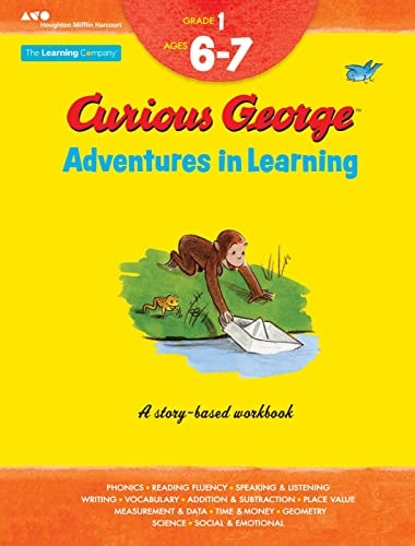 Curious George Adventures In Learning, Grade 1: Story-Based Learning (Learning With Curious George)